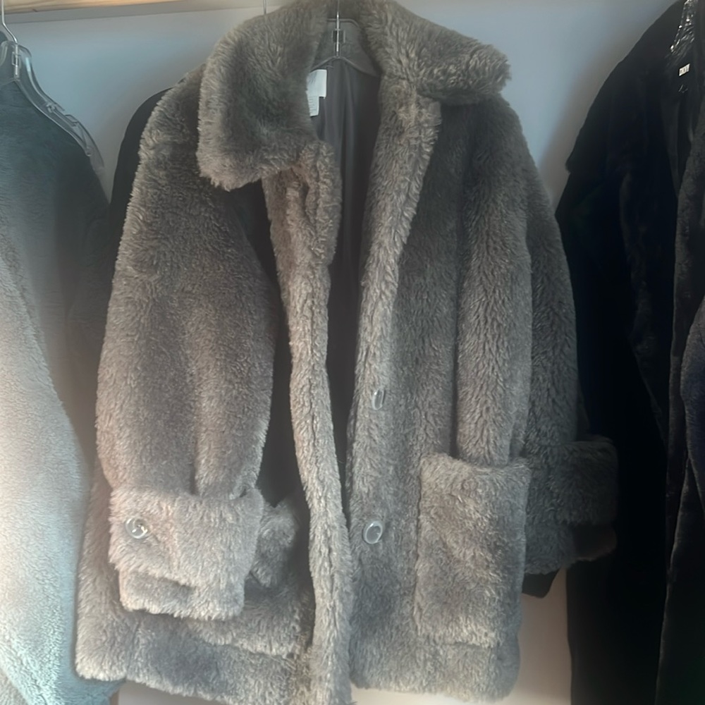 Fluffy jacket from H&M